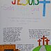 Seite 1 der Jesus-Zeitung -sein Leben und Wirken - von des Konfis des Jahrgangs 2020