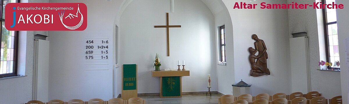 Bild 4 Altarraum der Samariter-Kirche Mesum
