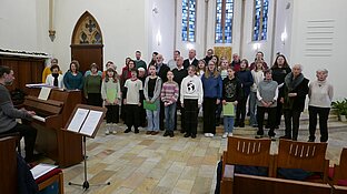 Kirchenchor und Jugendchor 2